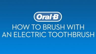 Hướng dẫn cách đánh răng bằng bàn chải điện  Oral-B